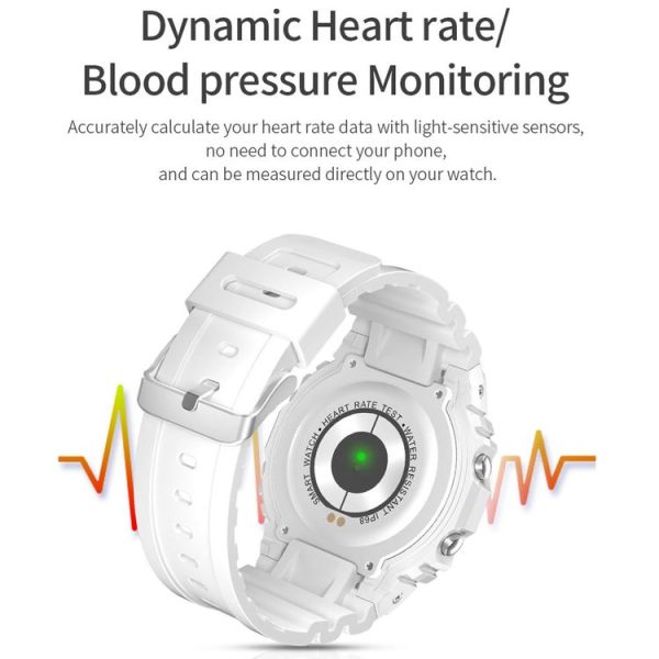K16 1.14 inch TFT Color Screen IP68 Waterproof Smart Watch, Support Bluetooth Music / Sleep Monitoring / Heart Rate Monitoring (Colorful) - Image 6