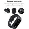 X4 1.14 inch HD Screen Bluetooth Earphone Smart Bracelet, Support Sleep Monitoring / Body Temperature Monitoring / Heart Rate Monitoring (Rose Gold) - Image 19