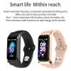 X4 1.14 inch HD Screen Bluetooth Earphone Smart Bracelet, Support Sleep Monitoring / Body Temperature Monitoring / Heart Rate Monitoring (Rose Gold) - Image 22