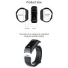 X4 1.14 inch HD Screen Bluetooth Earphone Smart Bracelet, Support Sleep Monitoring / Body Temperature Monitoring / Heart Rate Monitoring (Rose Gold) - Image 3