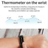 X4 1.14 inch HD Screen Bluetooth Earphone Smart Bracelet, Support Sleep Monitoring / Body Temperature Monitoring / Heart Rate Monitoring (Rose Gold) - Image 8