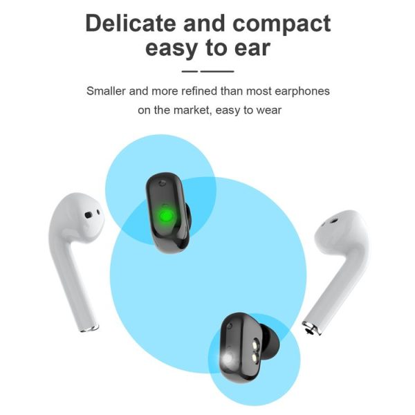 X8 1.69 inch HD Color Screen Bluetooth Earphone Smart Bracelet, Support Sleep Monitoring / Blood Pressure Monitoring / Heart Rate Monitoring (Black) - Image 10