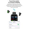 X8 1.69 inch HD Color Screen Bluetooth Earphone Smart Bracelet, Support Sleep Monitoring / Blood Pressure Monitoring / Heart Rate Monitoring (Black) - Image 16