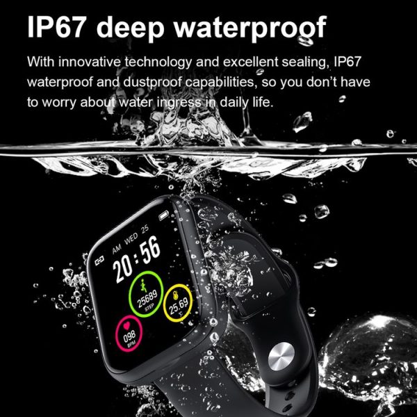 X8 1.69 inch HD Color Screen Bluetooth Earphone Smart Bracelet, Support Sleep Monitoring / Blood Pressure Monitoring / Heart Rate Monitoring (Black) - Image 21
