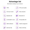 X8 1.69 inch HD Color Screen Bluetooth Earphone Smart Bracelet, Support Sleep Monitoring / Blood Pressure Monitoring / Heart Rate Monitoring (Black) - Image 24