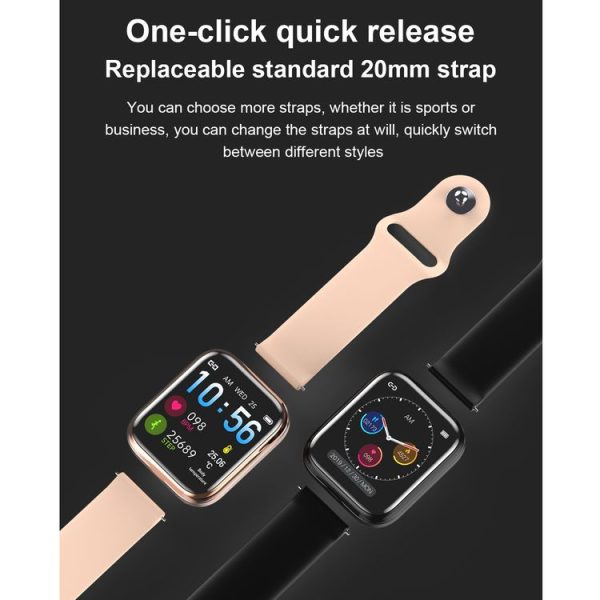 X8 1.69 inch HD Color Screen Bluetooth Earphone Smart Bracelet, Support Sleep Monitoring / Blood Pressure Monitoring / Heart Rate Monitoring (Black) - Image 25