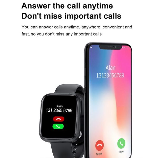 X8 1.69 inch HD Color Screen Bluetooth Earphone Smart Bracelet, Support Sleep Monitoring / Blood Pressure Monitoring / Heart Rate Monitoring (Black) - Image 6