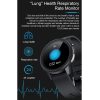 E80 1.3 inch TFT Color Screen IP68 Waterproof Smart Bracelet, Support Blood Oxygen Monitoring / Body Temperature Monitoring / Heart Rate Monitoring, Style: Silicone Strap (Blue) - Image 13