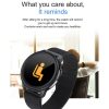 E80 1.3 inch TFT Color Screen IP68 Waterproof Smart Bracelet, Support Blood Oxygen Monitoring / Body Temperature Monitoring / Heart Rate Monitoring, Style: Metal Strap (Black) - Image 20