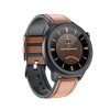 E80 1.3 inch TFT Color Screen IP68 Waterproof Smart Bracelet, Support Blood Oxygen Monitoring / Body Temperature Monitoring / Heart Rate Monitoring, Style: Leather Strap (Brown) - Image 2