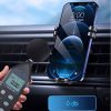 TOTUDESIGN DCTV-19 Battle Armor Series 2.5D Glass+PC Plating Car Gravity Holder (Silver) - Image 8