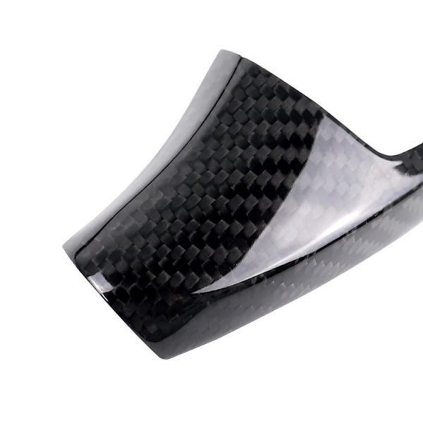 A Edition Carbon Fiber Car Hand Brake Handle Decorative Sticker for BMW 1 / 2 / 3 / 4 / 5 Series F20 F30 F31 F34 (2012-2017), Left Driving - Image 4