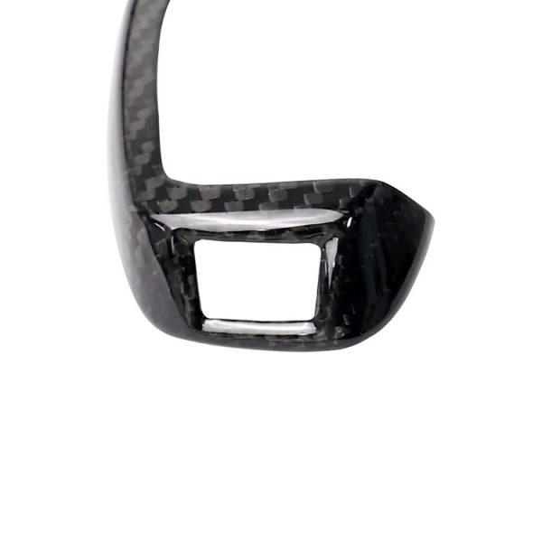A Edition Carbon Fiber Car Hand Brake Handle Decorative Sticker for BMW 1 / 2 / 3 / 4 / 5 Series F20 F30 F31 F34 (2012-2017), Left Driving - Image 5