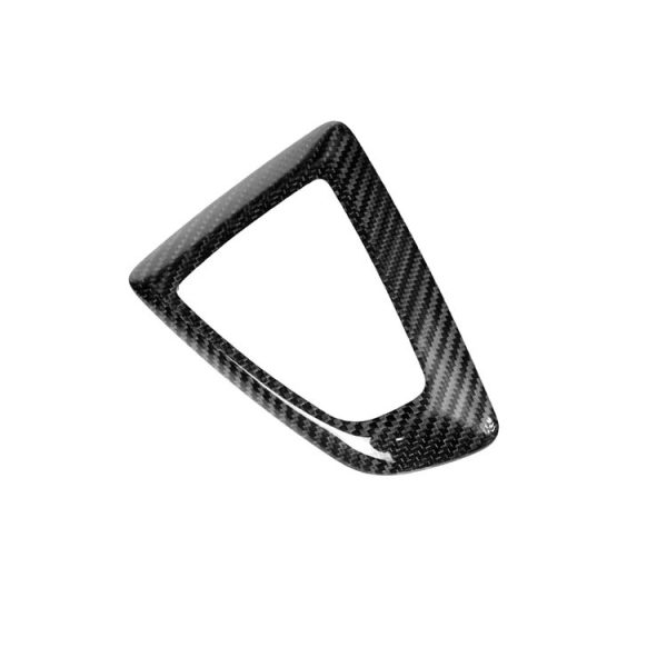 Carbon Fiber Car Gear Cover Decorative Sticker for BMW 1 / 2 / 3 / 4 Series, Suitable for Left Driving - Image 3