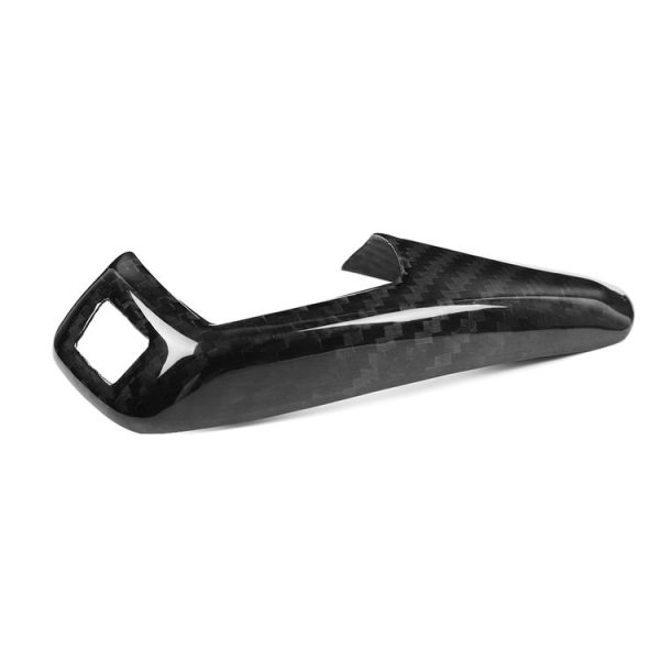 2 in 1 A Edition Carbon Fiber Car Gear Cover Decorative Sticker for BMW 1 / 2 / 3 / 4 Series, Right Drive - Image 5
