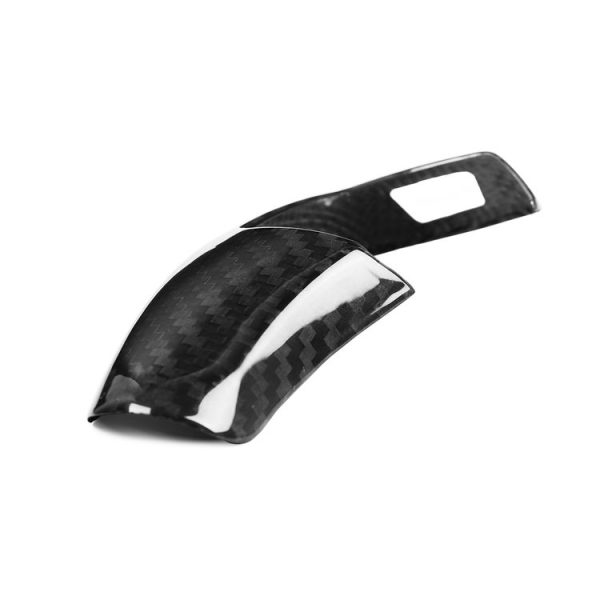 2 in 1 A Edition Carbon Fiber Car Gear Cover Decorative Sticker for BMW 1 / 2 / 3 / 4 Series, Right Drive - Image 6