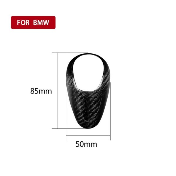 A Edition Carbon Fiber Car Gear Head Decorative Sticker for BMW M2 F87 / M3 F80 / M4 F82 / M5 F83 / F10 / F85 / X5M F86 / X6M F12 / F13 Series - Image 4
