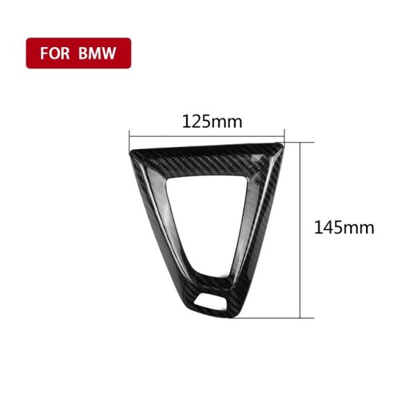 B Edition Carbon Fiber Car Gear Base Stickers Decorative Sticker for BMW F80 M3 / F82 M4 Series - Image 6