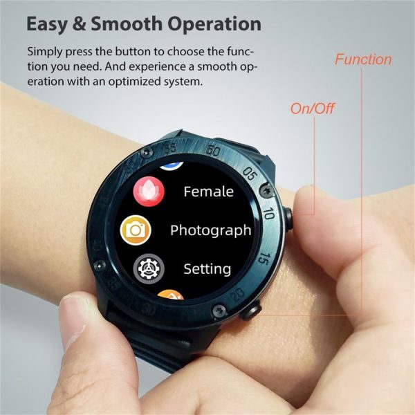 Blackview X5 1.3 inch HD Screen Bluetooth 5.0 Smart Watch with TPU Watchband, Support Sleep / Heart Rate Monitor & Fitness Tracker & 9 Sports Mode (Black) - Image 16