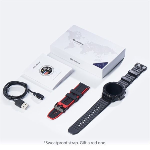 Blackview X5 1.3 inch HD Screen Bluetooth 5.0 Smart Watch with TPU Watchband, Support Sleep / Heart Rate Monitor & Fitness Tracker & 9 Sports Mode (Black) - Image 21