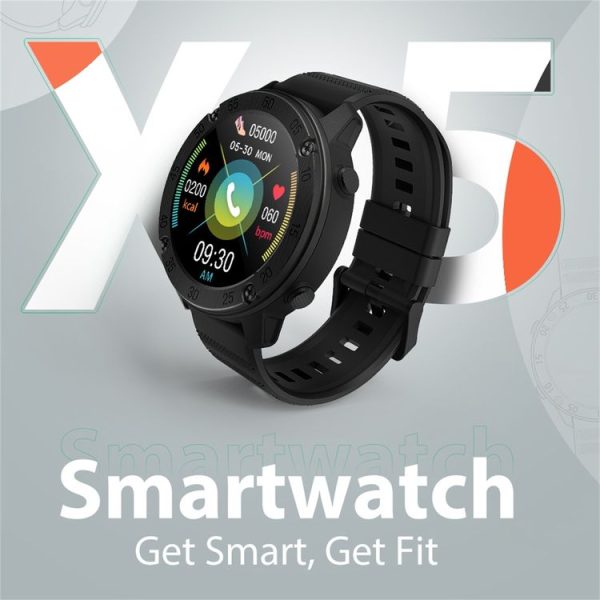 Blackview X5 1.3 inch HD Screen Bluetooth 5.0 Smart Watch with TPU Watchband, Support Sleep / Heart Rate Monitor & Fitness Tracker & 9 Sports Mode (Black) - Image 6