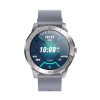 MX12 1.3 inch IPS Color Screen IP68 Waterproof Smart Watch, Support Bluetooth Call / Sleep Monitoring / Heart Rate Monitoring, Style: Silicone Strap (Silver) - Image 2