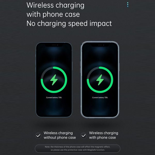 JOYROOM JR-ZS240 15W Max Car Magnetic Wireless Charge Holder - Image 7
