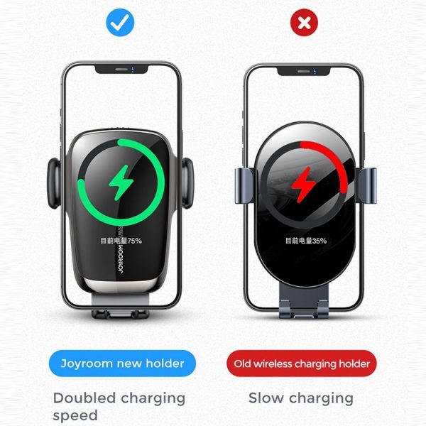 JOYROOM JR-ZS248 15 Max Electric Wireless Car Charger Holder, Specification: Air Outlet Version - Image 10