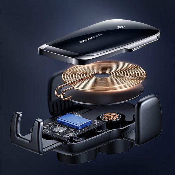 JOYROOM JR-ZS248 15 Max Electric Wireless Car Charger Holder, Specification: Air Outlet Version - Image 7