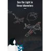 STARTRC 1109184 Drone Universal Rechargeable Colorful Strobe Signal Arm Lights for DJI FPV / Mini 2 / Mavic Air 2 - Image 13