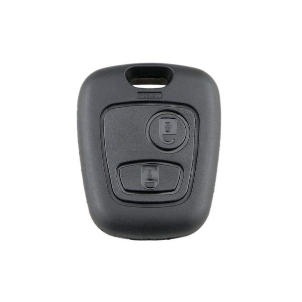 Car Key Case for Peugeot 2-button Straight Board with 206 Socket, without Blade - Image 2