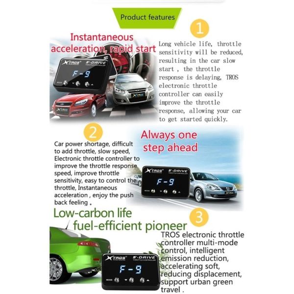Suzuki Jimny 2019- TROS KS-5Drive Potent Booster Electronic Throttle Controller - Image 4