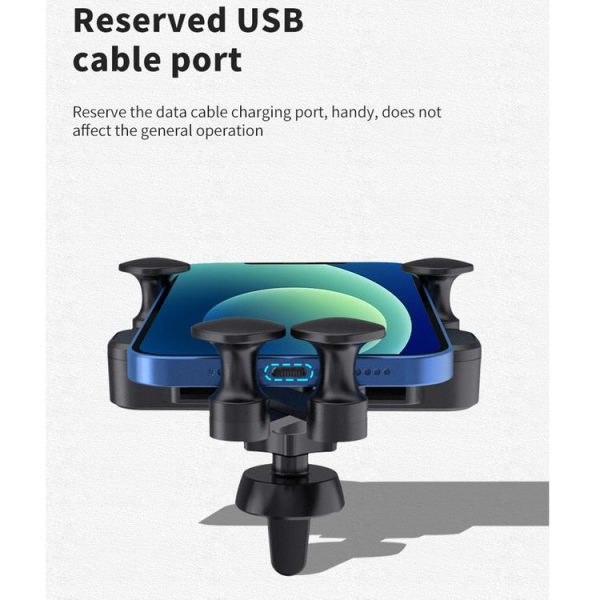 HAMTOD Little One Pro Car Mobile Phone Holder Bracket (Black) - Image 10