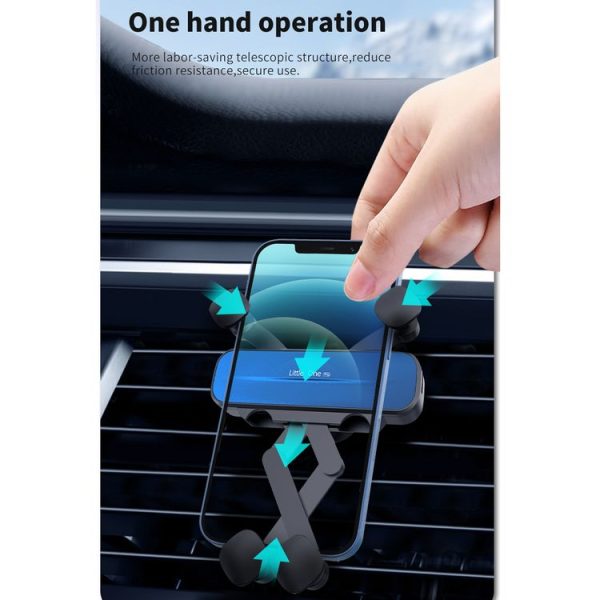 HAMTOD Little One Pro Car Mobile Phone Holder Bracket (Black) - Image 4