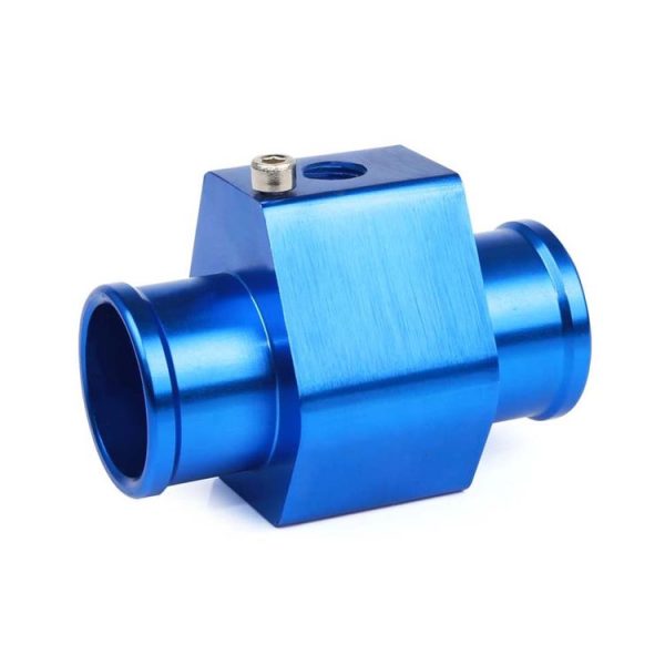 Car Water Temperature Meter Temperature Gauge Joint Pipe Radiator Sensor Adaptor Clamps, Size: 38mm (Blue) - Image 3
