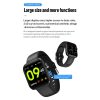 HAMTOD GT3 1.54 inch TFT Screen IP68 Waterproof Smart Watch, Support Music Control / Body Temperature Monitoring / Heart Rate Monitoring / Sleep Monitoring (White) - Image 7