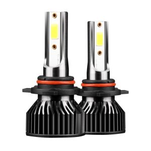 F2 9012 2 PCS DC9-36V / 25W / 6000K / 2500LM IP68 Waterproof Car LED Headlight (Cold White Light)