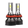 F2 H8 / H9 / H11 2 PCS DC9-36V / 25W / 6000K / 2500LM IP68 Waterproof Car LED Headlight (Cold White Light)