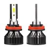 F2 H8 / H9 / H11 2 PCS DC9-36V / 25W / 6000K / 2500LM IP68 Waterproof Car LED Headlight (Cold White Light) - Image 2