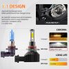 M6 9005 / HB3 / H10 2 PCS DC9-36V / 25W / 6000K / 2500LM IP68 Waterproof Car LED Headlight (Cold White Light) - Image 7