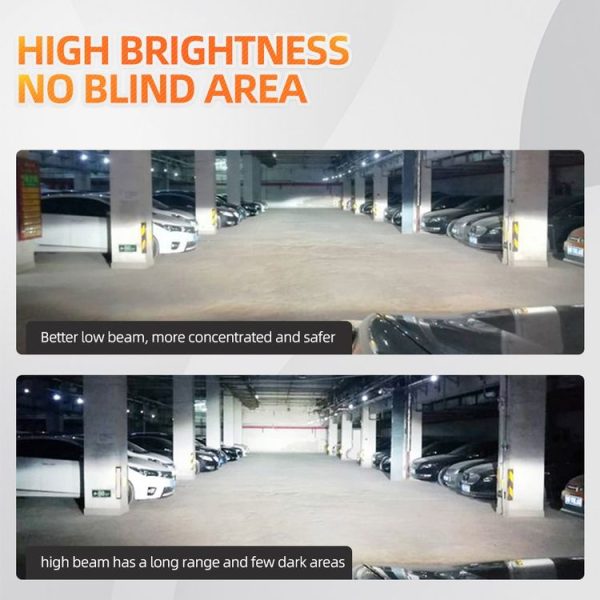 M6 9006 / HB4 2 PCS DC9-36V / 25W / 6000K / 2500LM IP68 Waterproof Car LED Headlight (Cold White Light) - Image 12