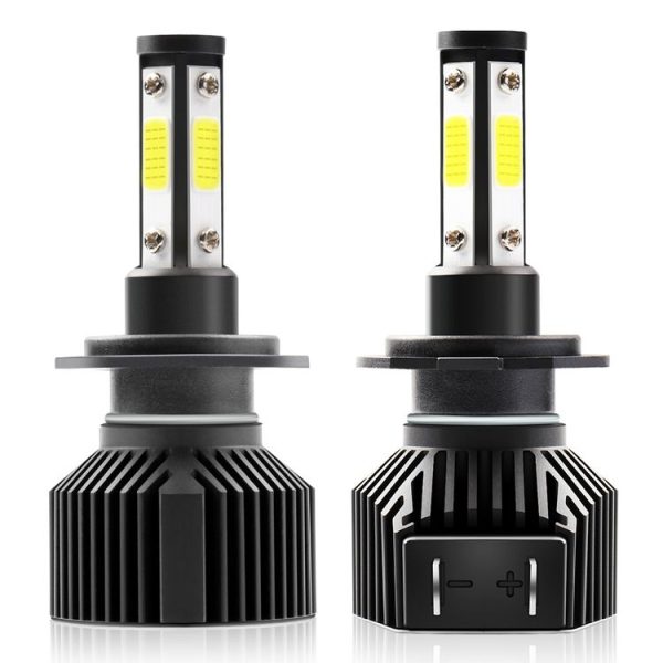 M6 H7 2 PCS DC9-36V / 25W / 6000K / 2500LM IP68 Waterproof Car LED Headlight (Cold White Light)