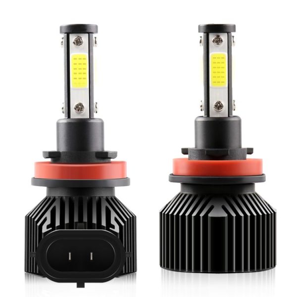 M6 H8 / H9 / H11 2 PCS DC9-36V / 25W / 6000K / 2500LM IP68 Waterproof Car LED Headlight (Cold White Light)
