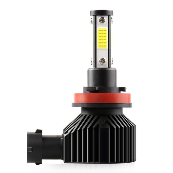 M6 H8 / H9 / H11 2 PCS DC9-36V / 25W / 6000K / 2500LM IP68 Waterproof Car LED Headlight (Cold White Light) - Image 2