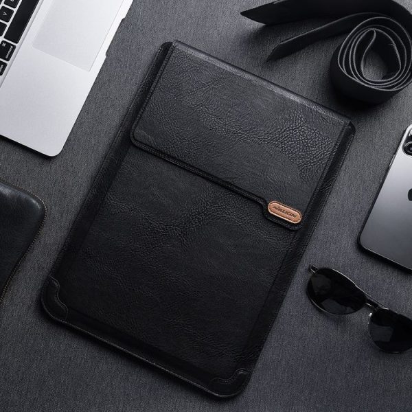 NILLKIN Water Wave Texture Versatile Laptop Sleeve For 14.0 inch and Below (Black) - Image 15