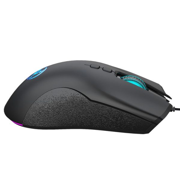 HXSJ A883 7 Keys 6400DPI RGB Light Mechanical Gaming Wired Mouse - Image 6