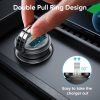 JOYROOM C-A36 45W Mini Dual-port Ring-pull Fast Car Charger (Black) - Image 4