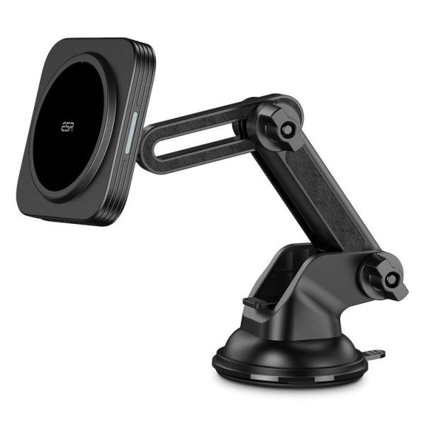 ESR 2C502A HaloLock Magnetic Car Dashboard Wireless Charger for iPhone 12 Series (Black)