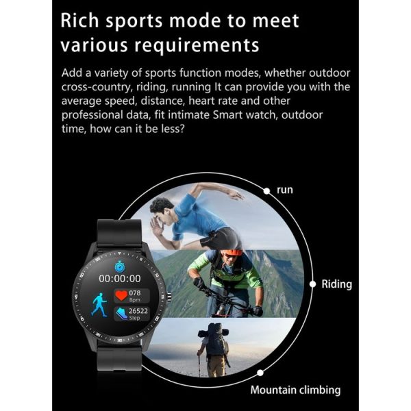 X6 1.28 inch Touch Screen IP67 Waterproof Smart Earphone Watch, Support Heart Rate Monitoring / Sleep Monitoring / Bluetooth Call (Black) - Image 10