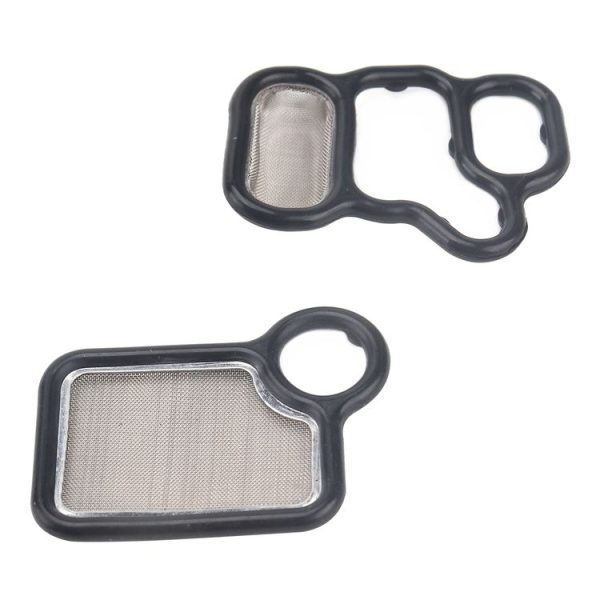 2 PCS A5353 Car Solenoid Valve Pad VTEC Oil Pressure Valve Filter 1584 / 15-RAA-A01 for Honda Accord
